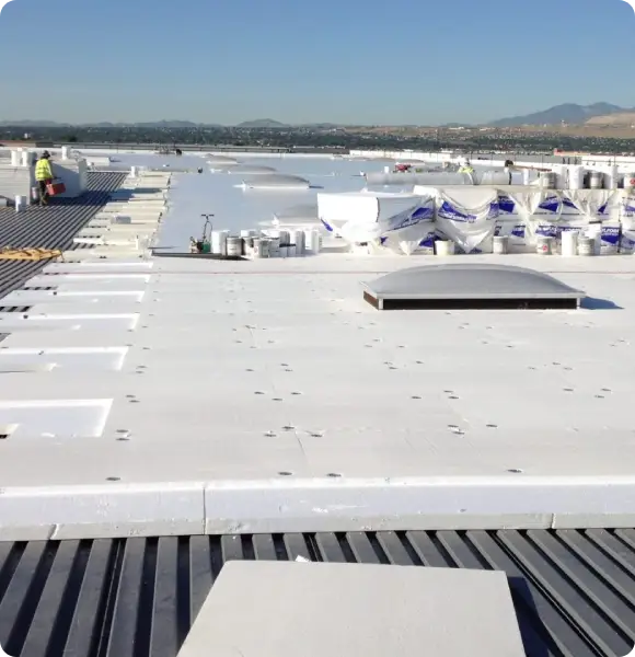 Expert-Roof-Inspection-Services-for-Louisville-Businesses WeatherKnight commercial roofing team protecting Louisville commercial building from weather damage